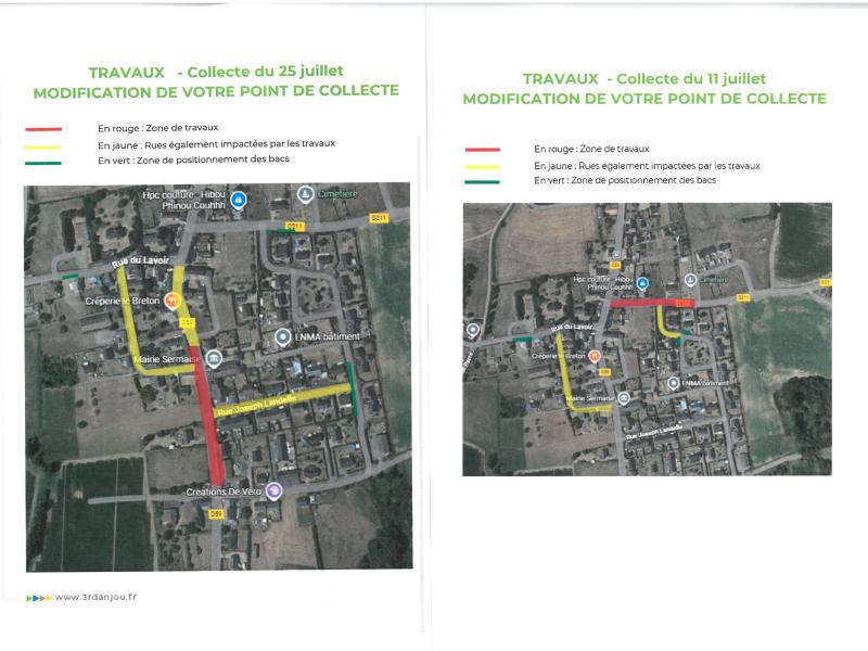 TRAVAUX DE VOIRIE SERMAISE
